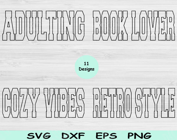 Book Lover Svg Files For Cricut, Cozy Girl Svg, Cozy Vibes Svg Dxf Png Eps Cut Files Silhouette