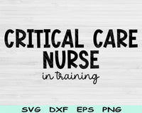 critical care nurse svg