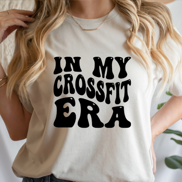 In My Crossfit Era Svg Files For Cricut, Crossfit Svg, Fitness Svg Dxf Png Eps Cut Files Silhouette