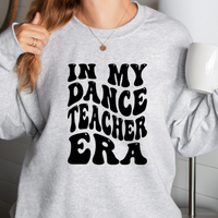 In My Dance Teacher Era Svg Files For Cricut, Dance Teacher Svg, Teacher Svg Dxf Png Eps Cut Files Silhouette