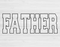 Father Svg Files For Cricut, Dad Svg, Father Png Dxf Png Eps Cut Files Silhouette
