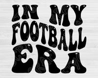 In My Football Era Svg Files For Cricut, Football Svg, Football Mom Svg Dxf Png Eps Cut Files Silhouette