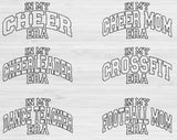 Football Svg Files For Cricut, Baseball Svg, In My Era Svg Dxf Png Eps Cut Files Silhouette