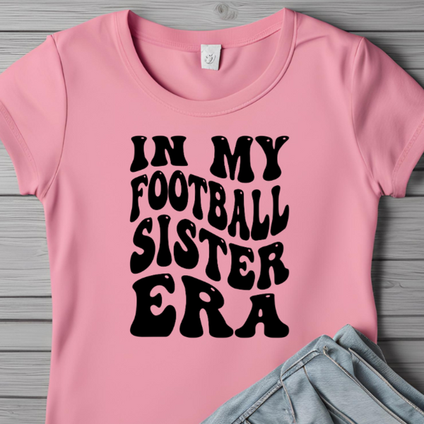 In My Football Sister Era Svg Files For Cricut, Football Sister Svg, Football Svg Dxf Png Eps Cut Files Silhouette