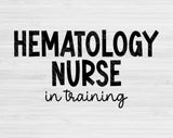 hematology nurse svg file