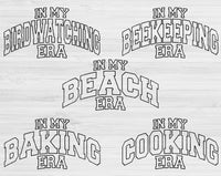 Hobby Svg Files For Cricut, In My Era Svg, Camping Svg Dxf Png Eps Cut Files Silhouette