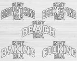 Hobby Svg Files For Cricut, In My Era Svg, Camping Svg Dxf Png Eps Cut Files Silhouette
