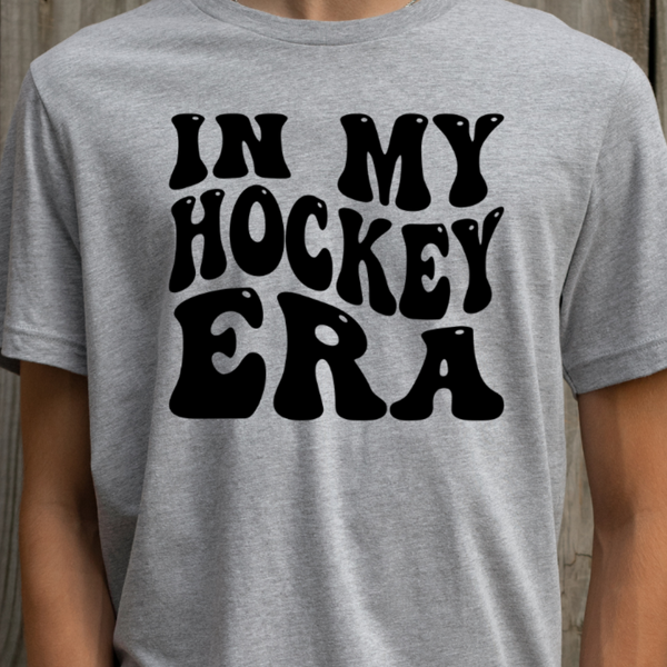 In My Hockey Era Svg Files For Cricut, Hockey Svg, Hockey Mom Svg Dxf Png Eps Cut Files Silhouette