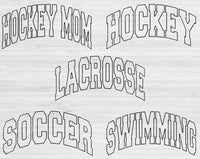 Football Svg Files For Cricut, Baseball Svg, Sports Svg Dxf Png Eps Cut Files Silhouette