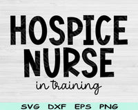 hospice nurse svg