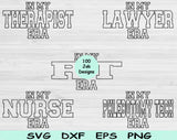 Cosmetologist Svg Files For Cricut, Nurse Svg, In My Era Svg Dxf Png Eps Cut Files Silhouette
