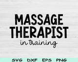 massage therapist svg