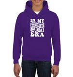 In My Fourteenth Birthday Era Birthday Shirt Kids Heavyweight Pullover Hoodie