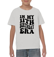 In My 11th Birthday Era Birthday Shirt Kids Classic Tee