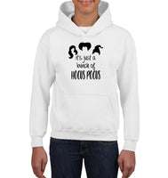 Hocus Pocus It's Just A Bunch Of Hocus Pocus Kids Heavyweight Pullover Hoodie