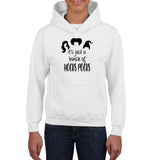 Hocus Pocus It's Just A Bunch Of Hocus Pocus Kids Heavyweight Pullover Hoodie