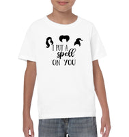 Hocus Pocus I Put A Spell on You Kids Classic Tee