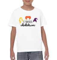 Hocus Pocus I Smell Children Unisex Shirt, Long Sleeve, Hoodie, Sweatshirt