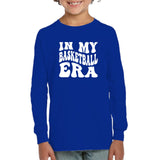 In My Basketball Era Sports Shirt Kids Fleece Pullover Sweatshirt