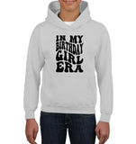 In My Birthday Girl Era Birthday Shirt Kids Heavyweight Pullover Hoodie