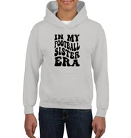 In My Football Sister Era Sports Shirt Kids Heavyweight Pullover Hoodie