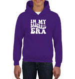 In My Baseball Era Sports Shirt Kids Heavyweight Pullover Hoodie