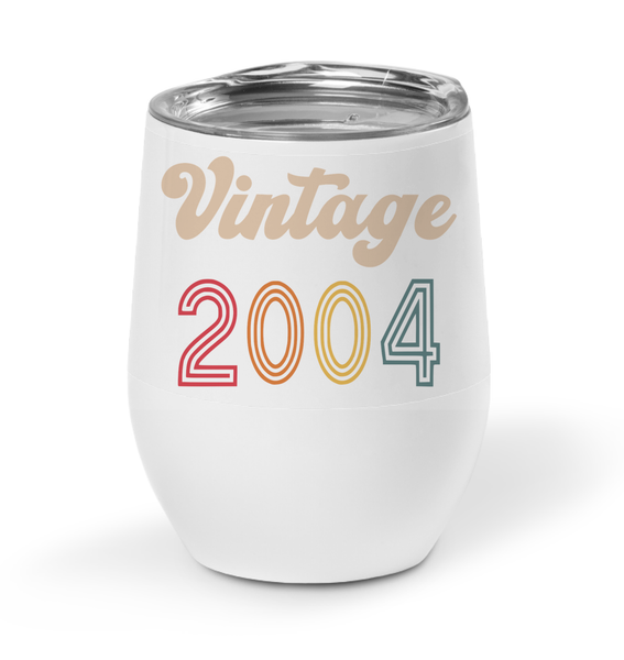 2004 Retro Vintage Birth Year Blast Coffee Mug, Tumbler, Wine Glass