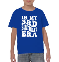 In My 3rd Birthday Era Birthday Shirt Kids Tee, Hoodie, Sweatshirt
