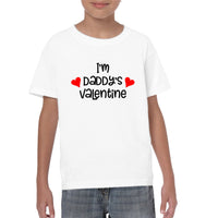 I'm Daddy's Valentine Day Shirt For Kids