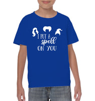 Hocus Pocus I Put A Spell on You Kids Classic Tee