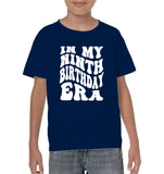 In My Ninth Birthday Era  Birthday Shirt Kids Tee, Hoodie, Sweatshirt