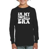 In My Football Era Sports Shirt Kids Fleece Pullover Sweatshirt