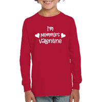 I'm Mommy's Valentine Kids Fleece Pullover Sweatshirt