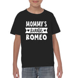 Mommy's Little Romeo Valentines Kids Classic Tee