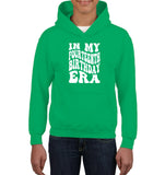 In My Fourteenth Birthday Era Birthday Shirt Kids Heavyweight Pullover Hoodie