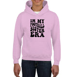 In My Football Sister Era Sports Shirt Kids Heavyweight Pullover Hoodie