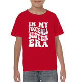 In My Football Sister Era Sports Shirt Kids Classic Tee