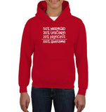 50% Mermaid, 30% Unicorn, 20% Princess – 100% Magical Kids Heavyweight Pullover Hoodie