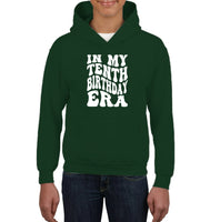In My Tenth Birthday Era Birthday Shirt Kids Tee, Hoodie, Sweatshirt
