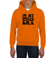 In My Soccer Era Sports Shirt Kids Heavyweight Pullover Hoodie