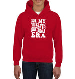 In My Twelfth Birthday Era Birthday Shirt Kids Heavyweight Pullover Hoodie
