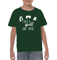 Hocus Pocus I Put A Spell on You Kids Classic Tee
