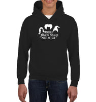 Hocus Pocus Another Glorious Morning Makes Me Sick Kids Heavyweight Pullover Hoodie