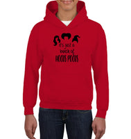 Hocus Pocus It's Just A Bunch Of Hocus Pocus Kids Heavyweight Pullover Hoodie