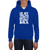 In My Twelfth Birthday Era Birthday Shirt Kids Heavyweight Pullover Hoodie