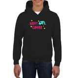 Happy Camper Kids Heavyweight Pullover Hoodie