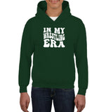 In My Wrestling Era Sports Shirt Kids Heavyweight Pullover Hoodie