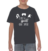 Hocus Pocus I Put A Spell on You Kids Classic Tee