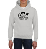 Hocus Pocus Another Glorious Morning Makes Me Sick Kids Heavyweight Pullover Hoodie