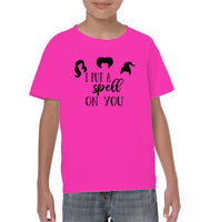 Hocus Pocus I Put A Spell on You Kids Classic Tee